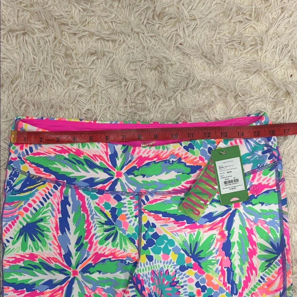 Lilly Pulitzer Pink Multi Floral Rochelle weekender Leggings Set - Picture 10 of 16